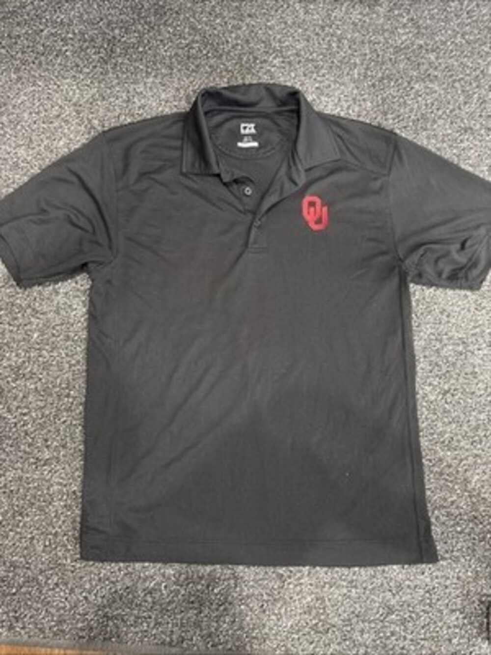 cutter and buck polo medium With University Of Oklahoma Logo